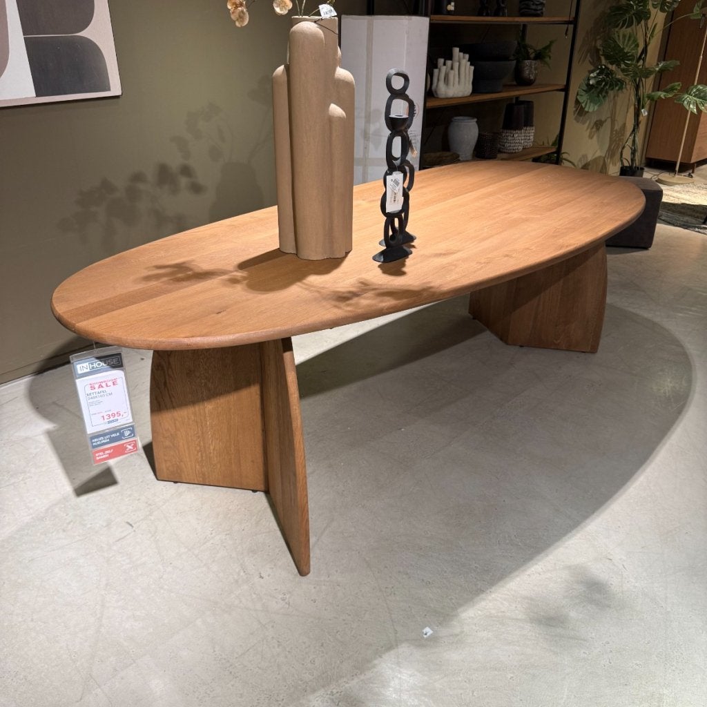 Eettafel Oranta - 240x103 - Massiek Eiken - IN.HOUSE, Niet ingevuld, Niet ingevuld, Niet ingevuld