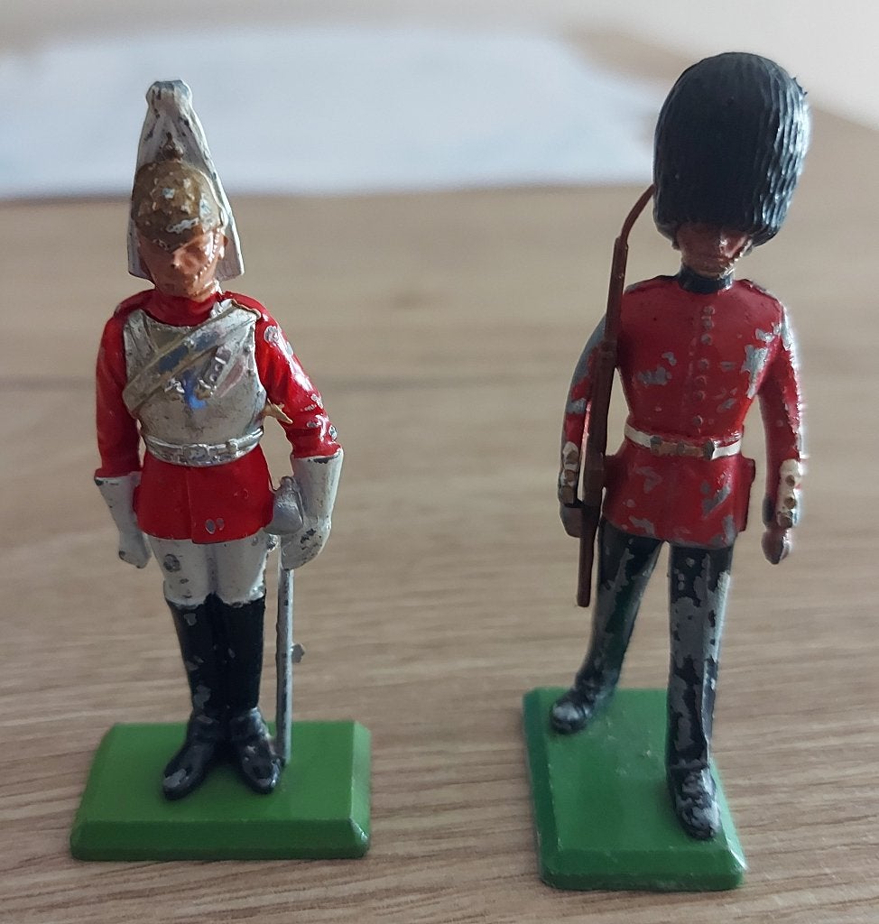 Britains Ltd Vintage metalen soldaatjes, Ophalen, Gebruikt