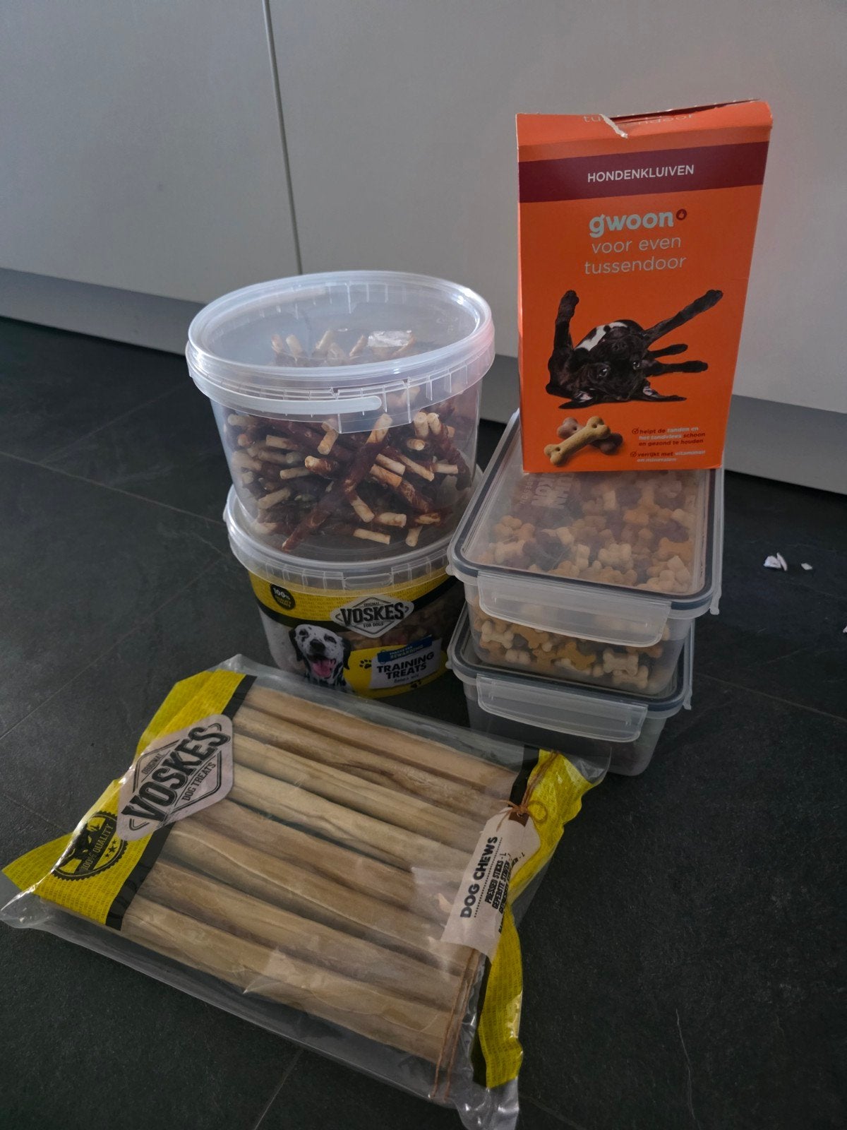 Veel verschillende honden snacks, Ophalen, Hond