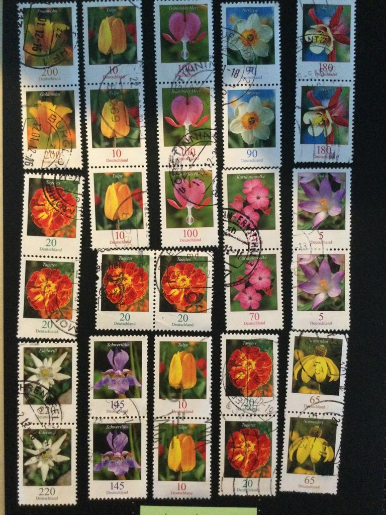 2006 diverze als rolzegels/stroken Mixlot 8 gestempeld 16-4, Verzenden, 1990 tot heden, Gestempeld
