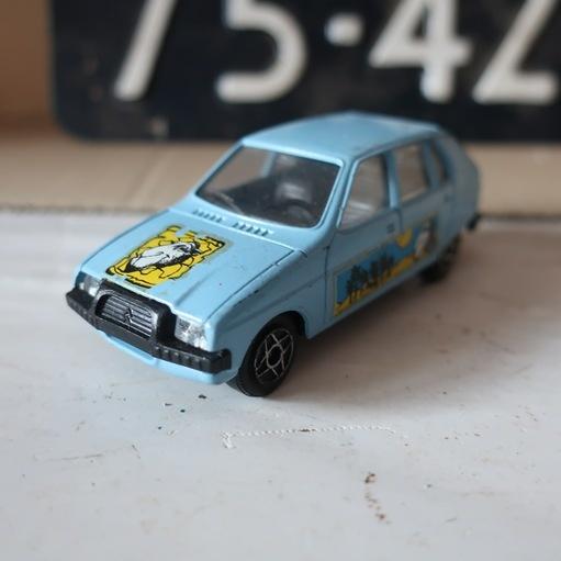 Citroen Visa Solido 1:43 Made in France blauw, Hobby en Vrije tijd, Modelauto's | 1:43, Ophalen of Verzenden, Gebruikt, Auto, Solido