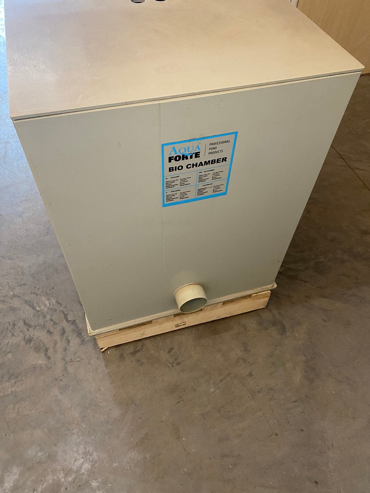 Aqua forte bio chamber, Ophalen, Zo goed als nieuw