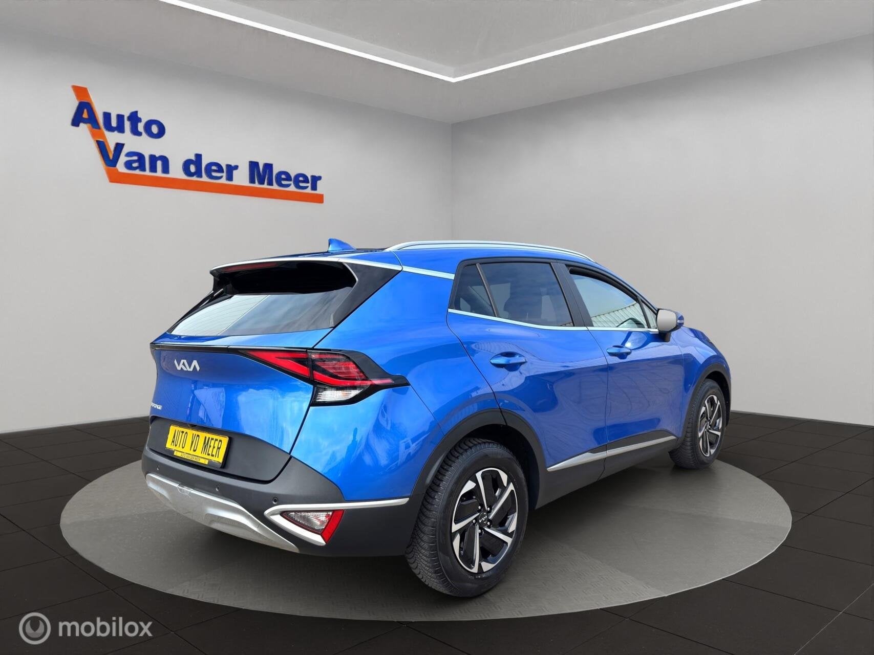 Kia Sportage 1.6 T-GDi MHEV / Carplay / Camera / All in prij, Auto's, 12 maanden, Stof, Gebruikt, Blauw