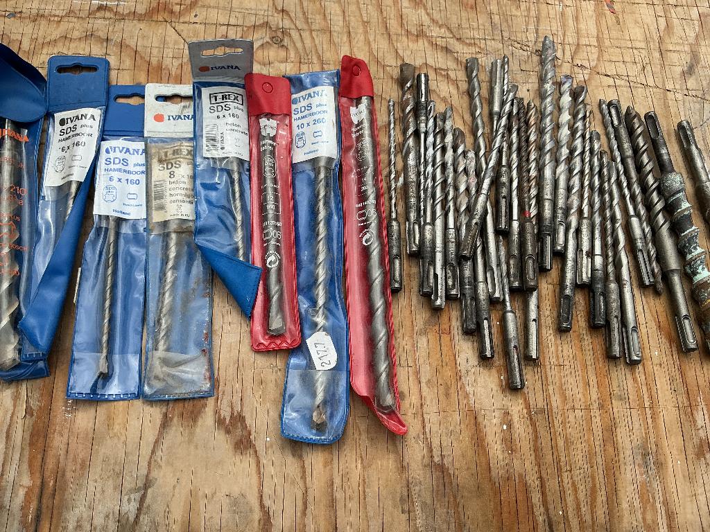 Betonboring sds 36 stuks, Verzenden, Zo goed als nieuw