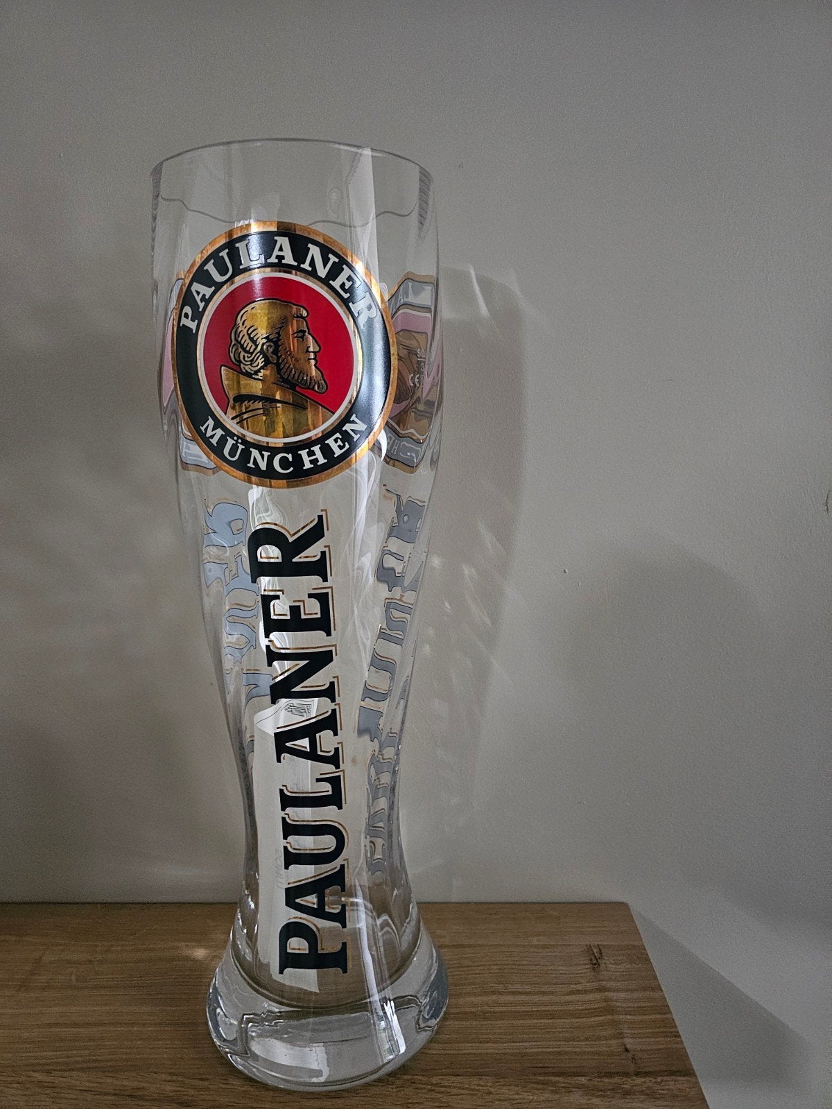 Paulaner 3 Liter Bierglas, Ophalen of Verzenden, Nieuw
