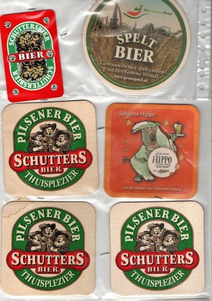 OUDERE NEDERLANDSE BIERVILTJES, Verzamelen, Verzenden, Nieuw, Viltje(s), Overige merken