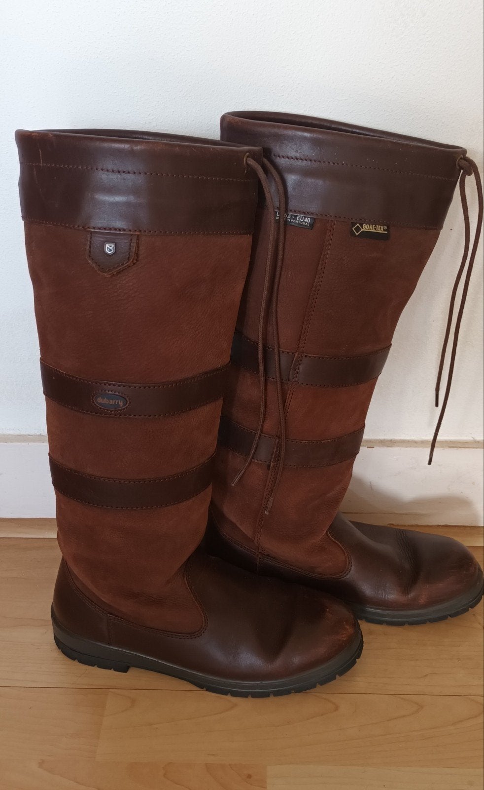 Dubarry laarzen 40, Kleding | Dames, Ophalen of Verzenden, Zo goed als nieuw, Bruin, Hoge laarzen