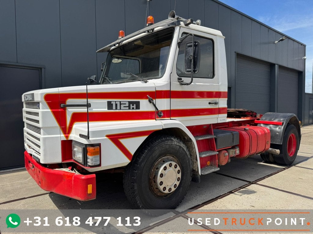 ScaniaTorpedo 112H / Full Steel / Hydraulic / 3 seats / TUV:, Auto's, Vrachtwagens, Achterwielaandrijving, Radio, Bedrijf, Te koop