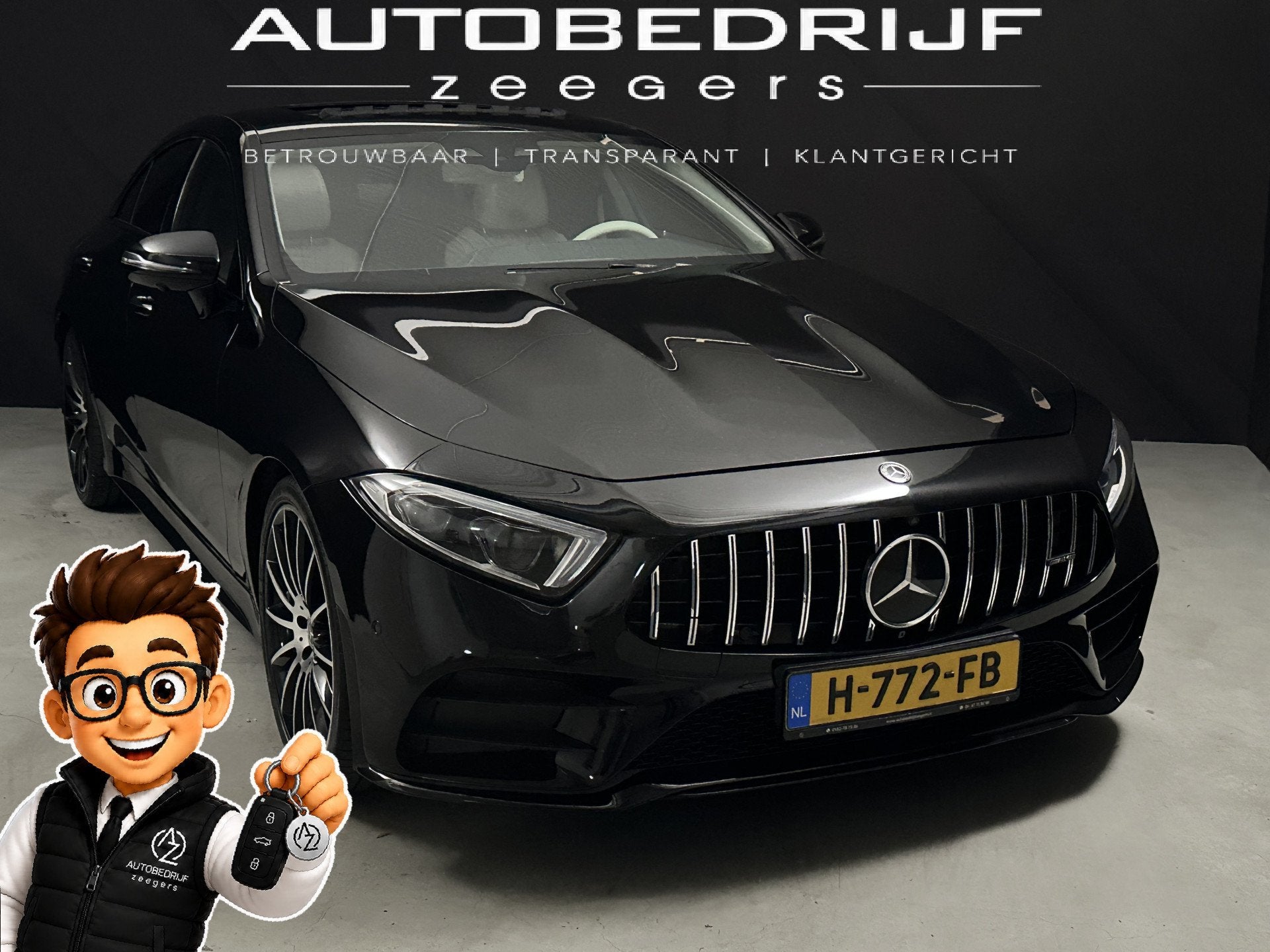 Mercedes-Benz CLS-Klasse 350 Premium Plus 53 AMG uitvoering, Automaat, Achterwielaandrijving, Gebruikt, Euro 6