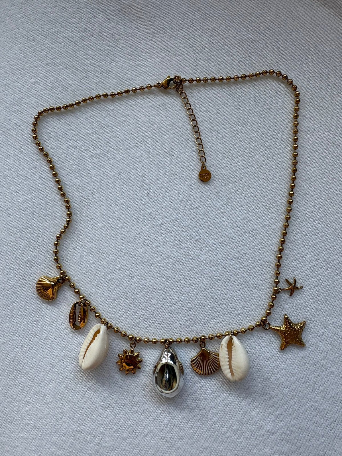 My Jewellery ketting stainless steel, Sieraden, Tassen en Uiterlijk, Kettingen, Ophalen of Verzenden, Zo goed als nieuw, Goud