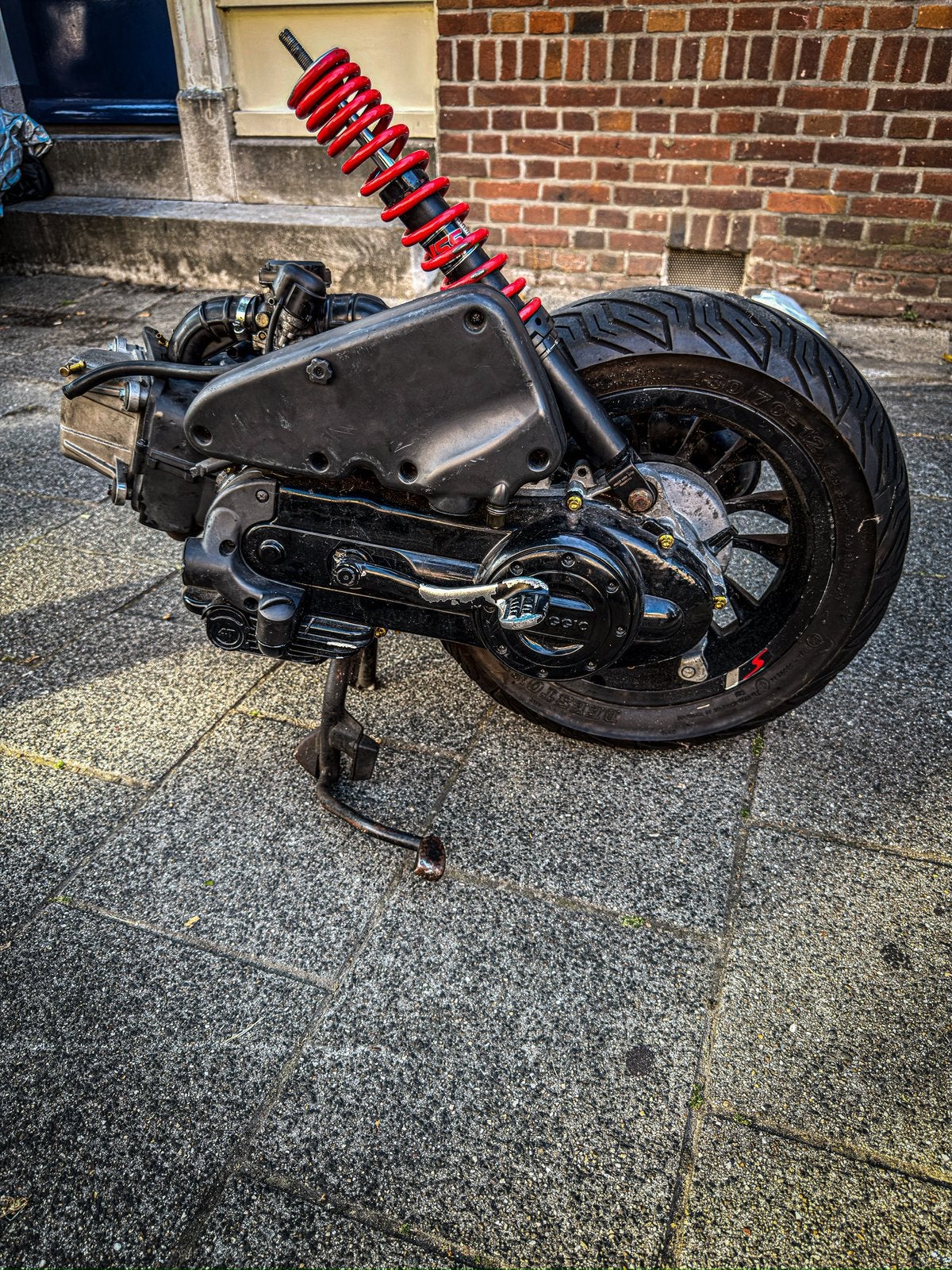 Piaggio blok 4t 4v lange carter, Ophalen, Overige modellen, Zo goed als nieuw, Benzine