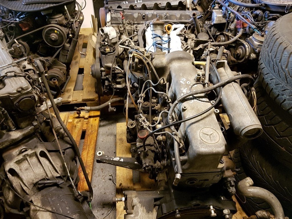 MOTOREN MERCEDES KLASSIEKERS EN DIV TEL 0629950001 GEEN MAIL, Ophalen, Gebruikt, Mercedes-Benz