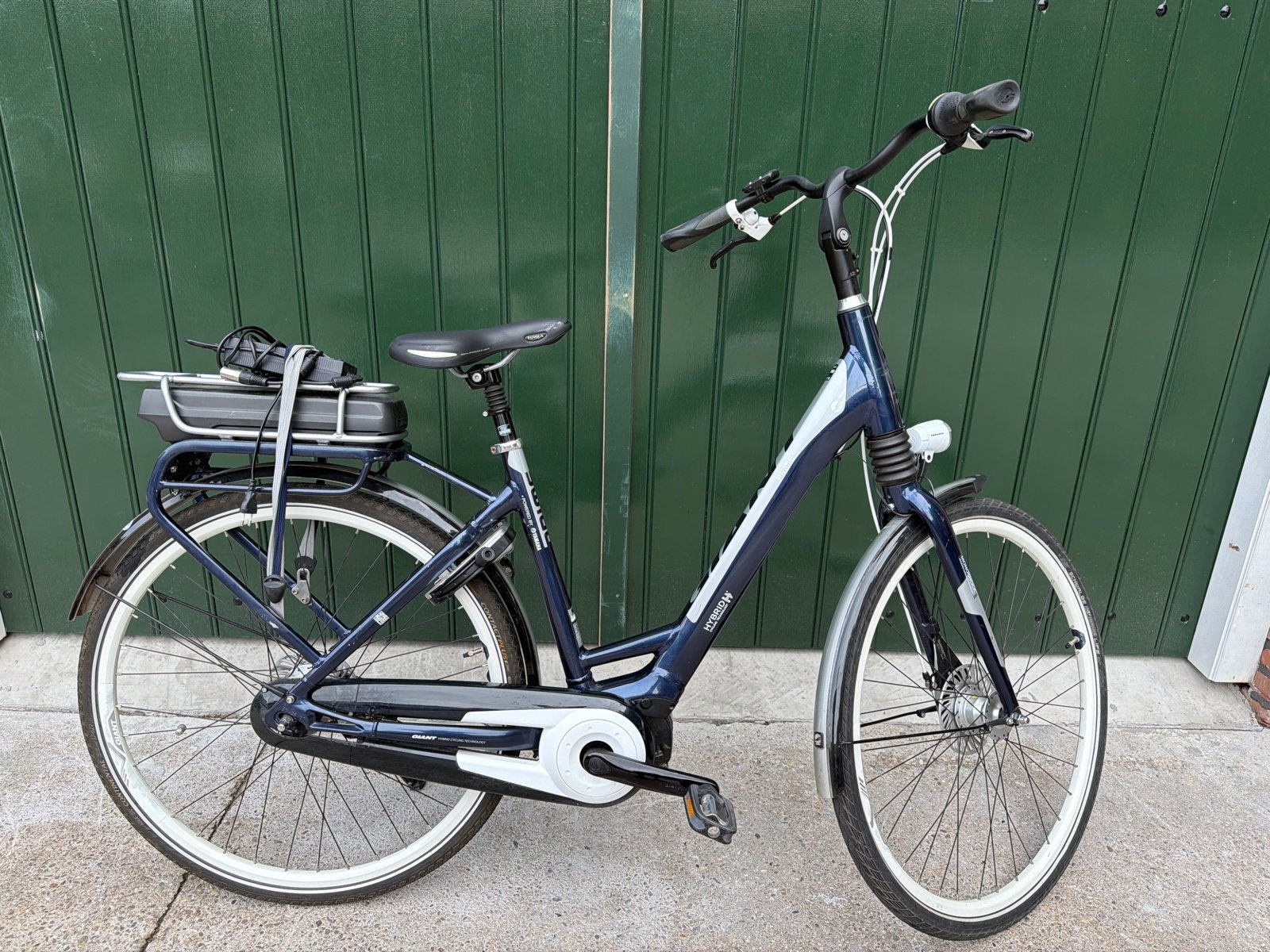 Giant Prime E+ elektrische fiets met Yamaha middenmoter, Fietsen en Brommers, Elektrische fietsen, Gebruikt, 51 tot 55 cm, 50 km per accu of meer