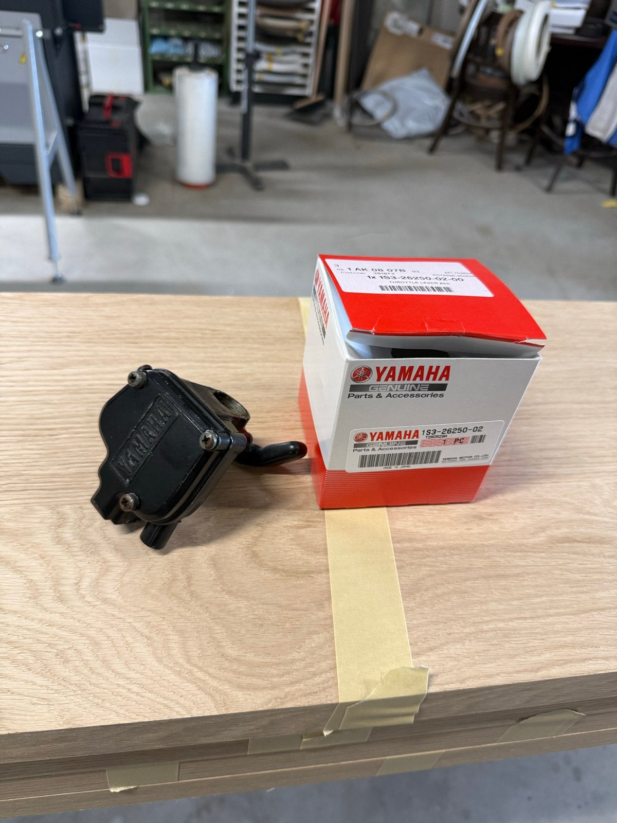 Yamaha Banshee YFZ 350 Duimgas Origineel - Gebruikt, Goede S, Motoren, Ophalen of Verzenden, Gebruikt