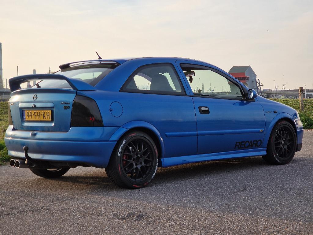 Project overname Opel Astra G OPC big turbo, forced engine, Ophalen