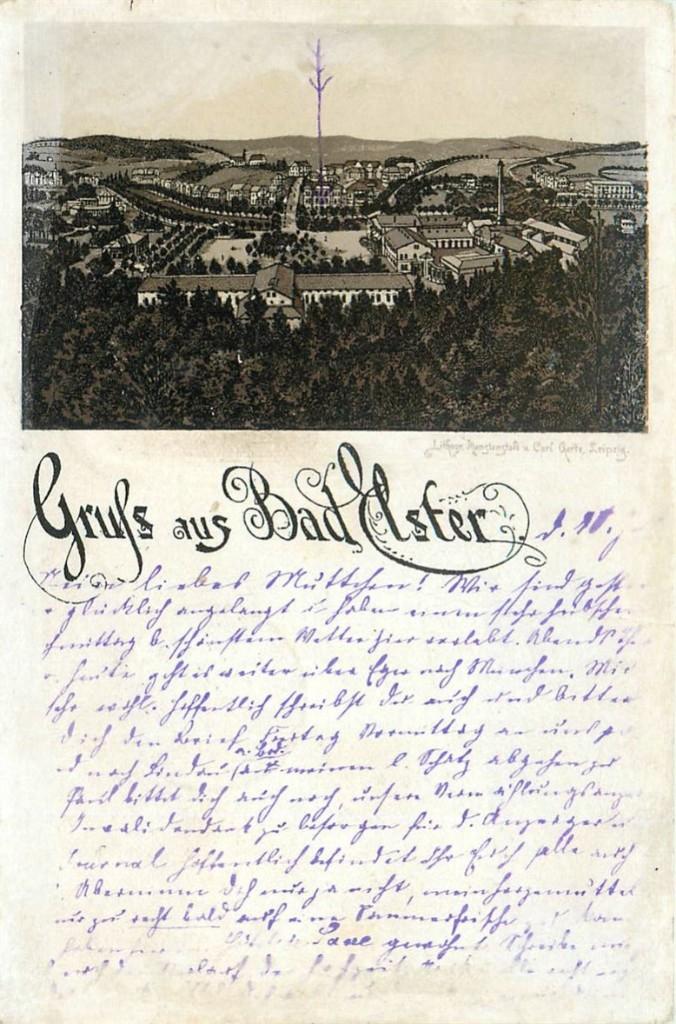 701-280-045 Bad Elster Litho, Verzenden, Voor 1920, Duitsland