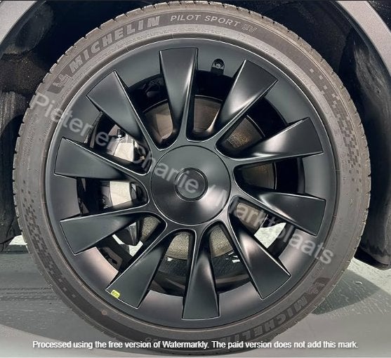 NIEUWE set van 4 velg protectors voor de Tesla Model Y, Auto diversen, Ophalen of Verzenden, Nieuw