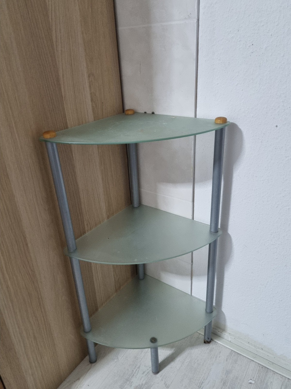 Glazen hoekrekje, Ophalen, Gebruikt