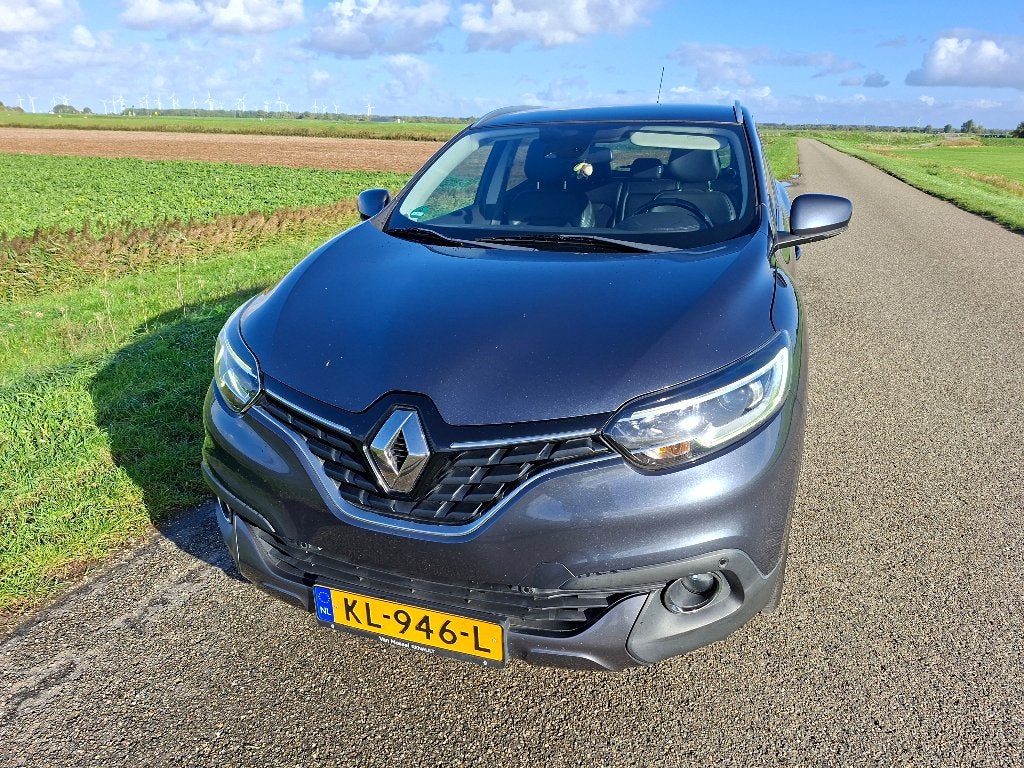 Renault Kadjar 1.2 TCE 2016 Grijs, Voorwielaandrijving, Kadjar, Stof, 1281 kg
