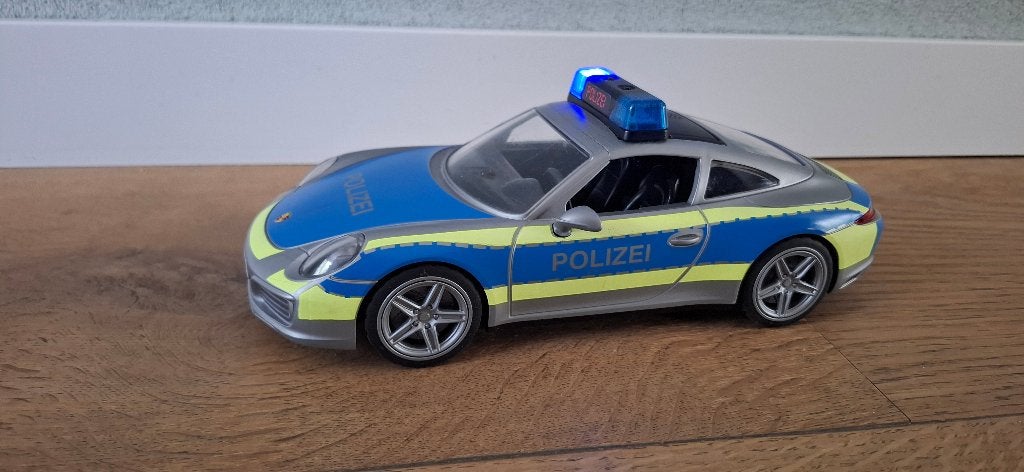 Playmobil politie Porsche Carrera 4S 70067, Losse onderdelen, Voertuig, Ophalen of Verzenden, Zo goed als nieuw