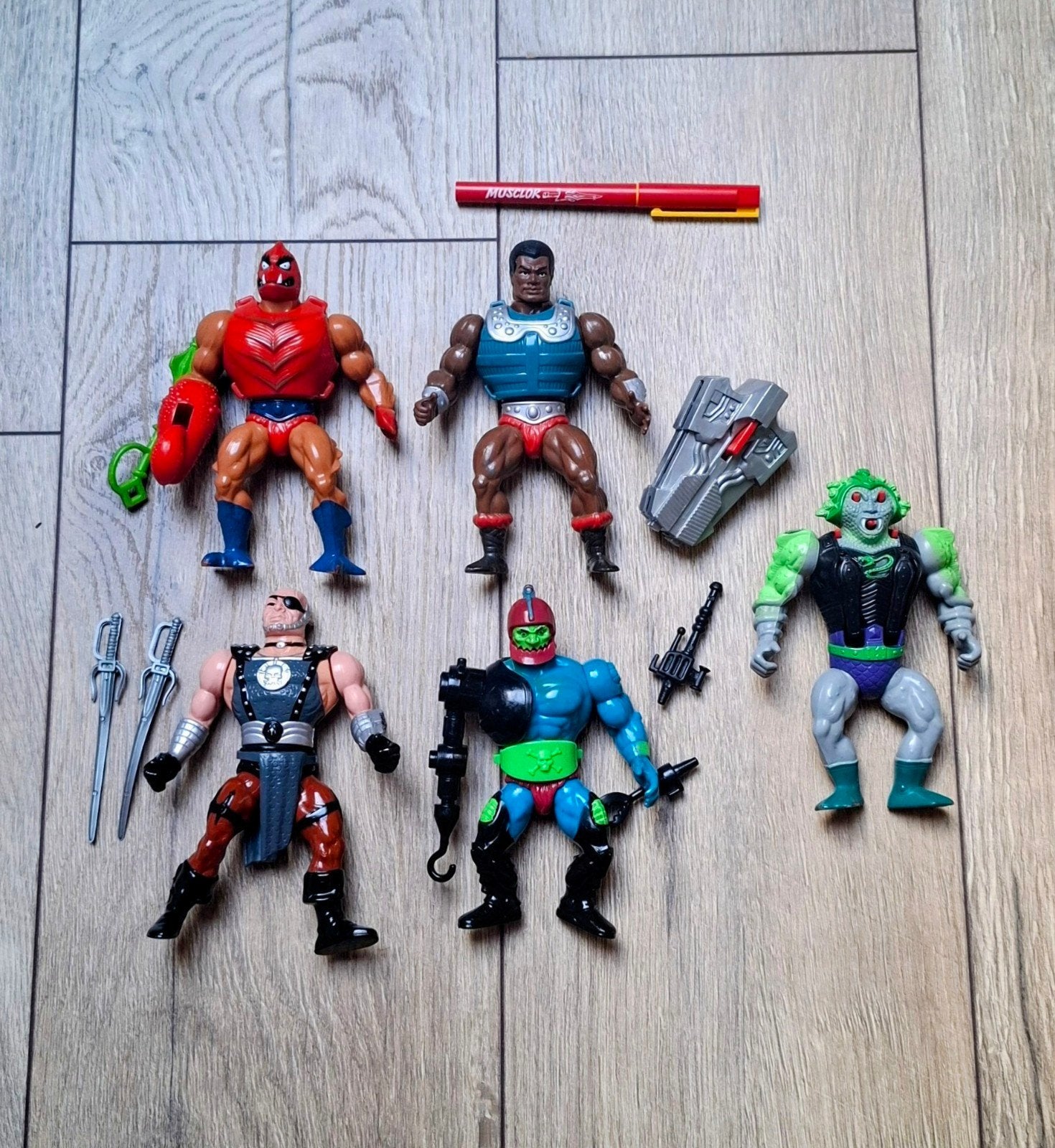 Motu He Man Masters of the universe Skeletor, Verzenden, Zo goed als nieuw, Pop
