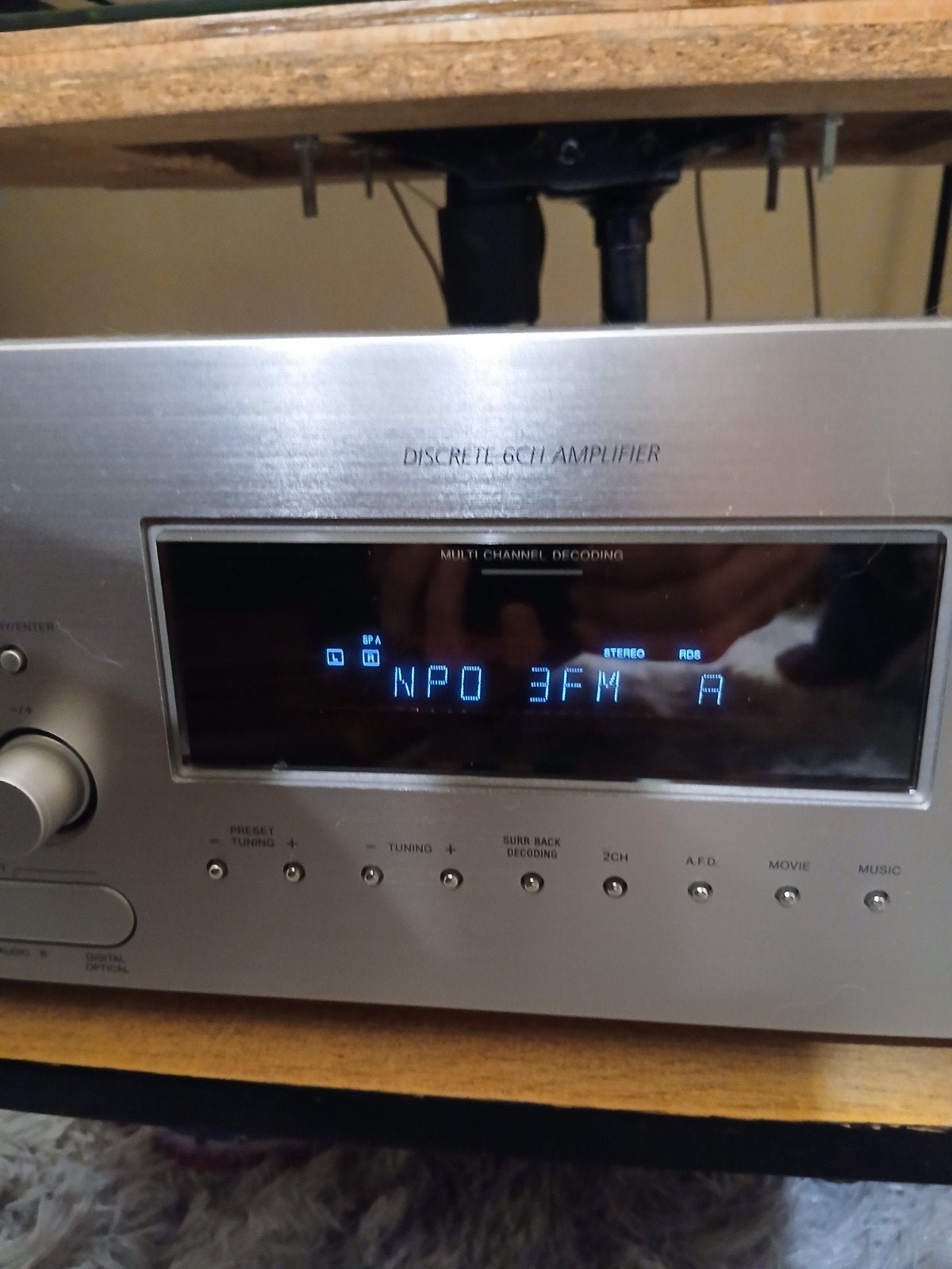 Sony STR-DB879 QS Discrete 6CH Amplifier + afstandsbedienin