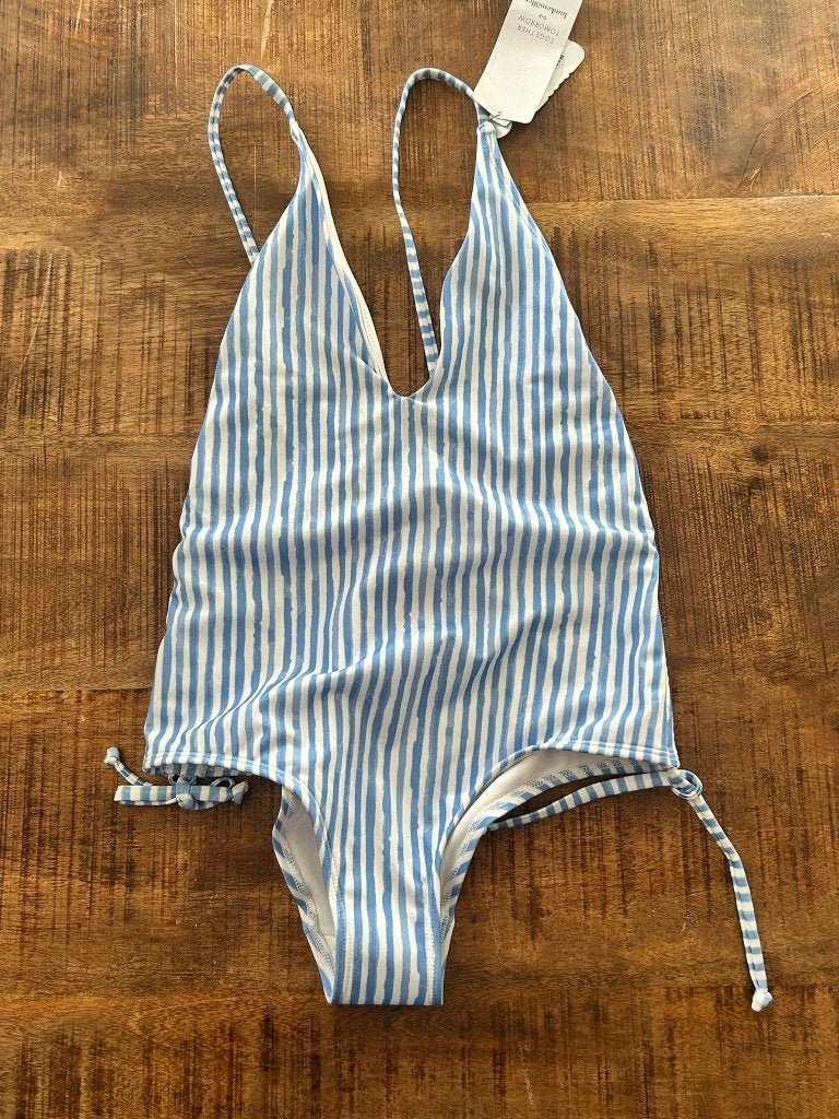 Hunkemöller Julia Badpak 34 - SALE OP=OP, Blauw, Nieuw, Badpak, Ophalen of Verzenden