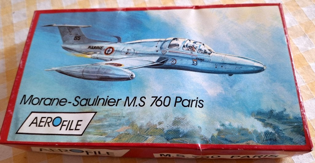 Morane-Saulnier M.S. 760 Paris Modelbouw Vliegtuig 1/72, Overige merken, 1:72 tot 1:144, Verzenden, Nieuw