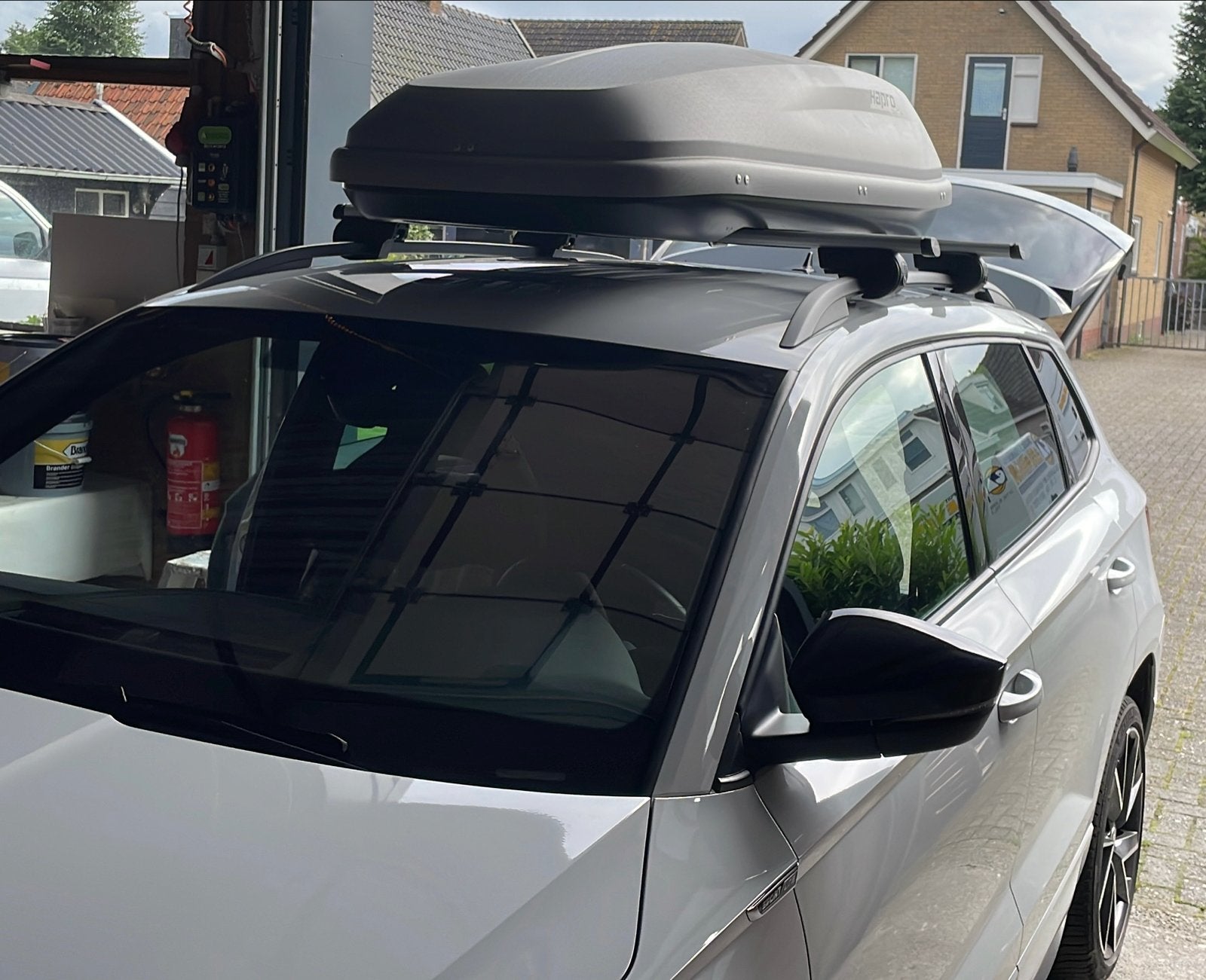 Hapro Carver 5.5 Dakkoffer - Compact en Ruim, Auto diversen, Dakkoffers, Ophalen of Verzenden, Gebruikt