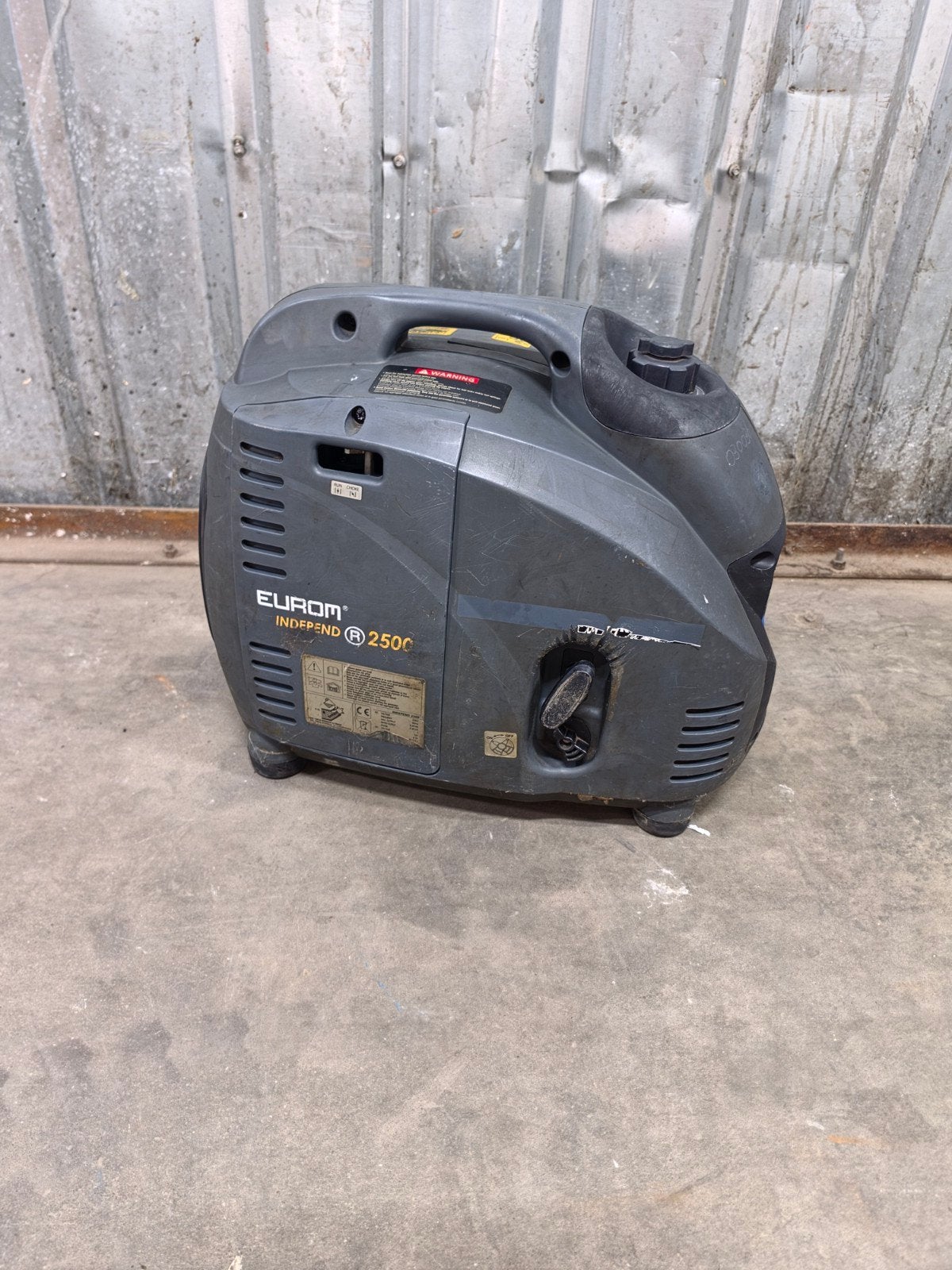 Eurom Independ 2500 inverter aggregaat, Ophalen, Gebruikt