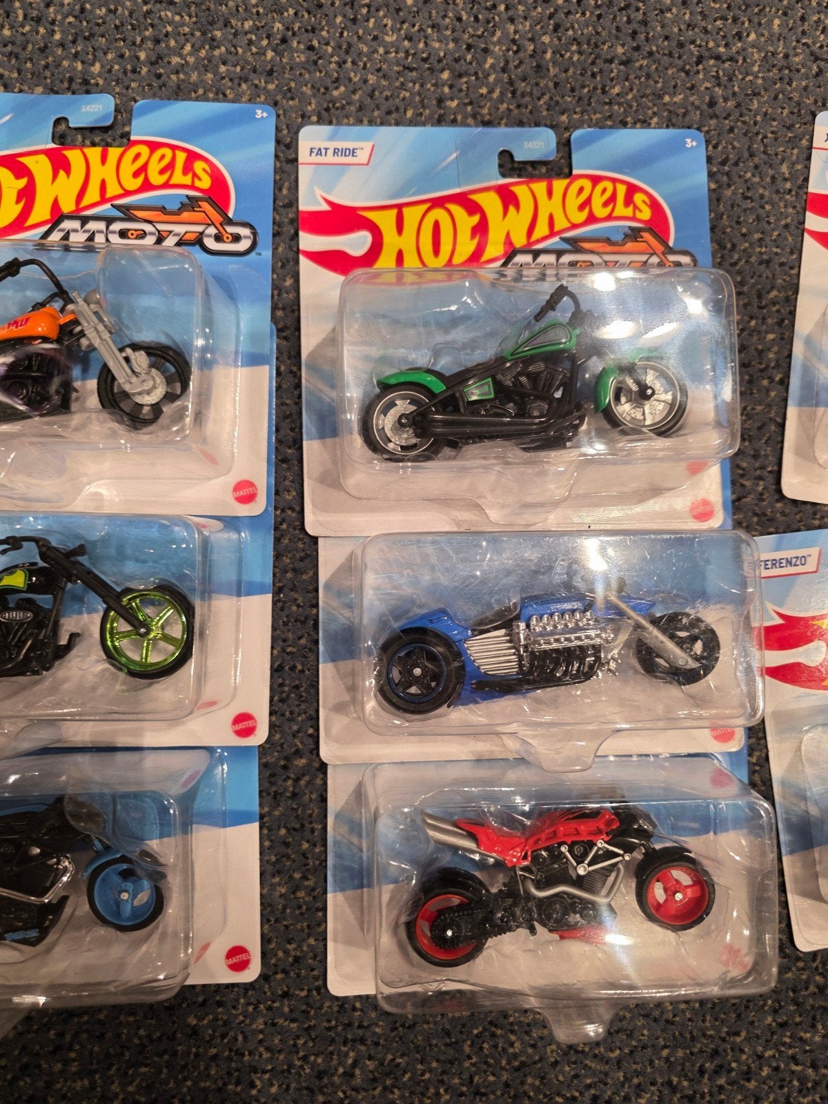 Hot Wheels Moto Motoren Collectie - Nieuw in verpakking, Service.europe@mattel.com, Nieuw, Ophalen of Verzenden, Mattel
