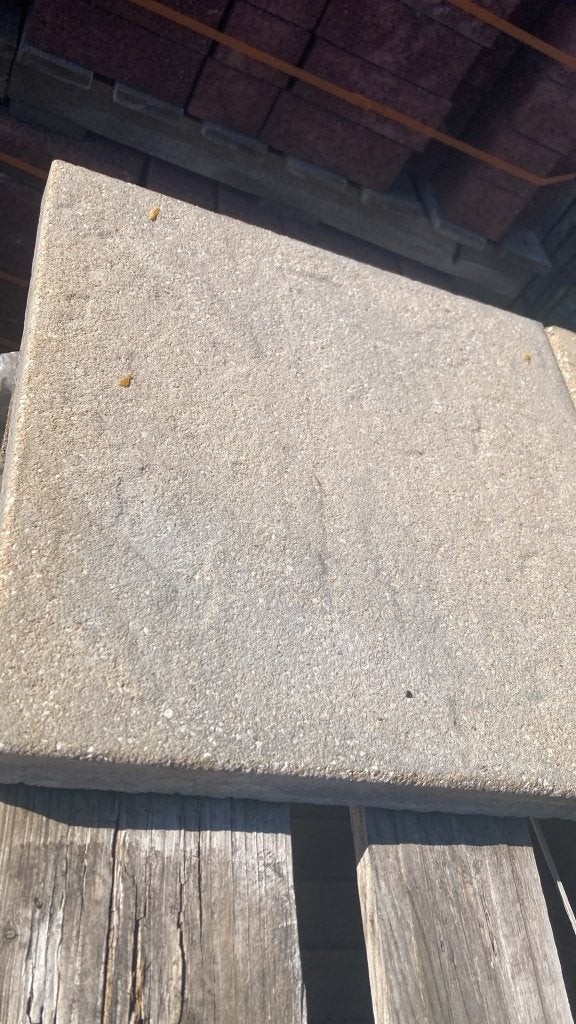 Marlux 40x40x4 zand beton (21m2), Ophalen, Nieuw, Beton, Klinkers