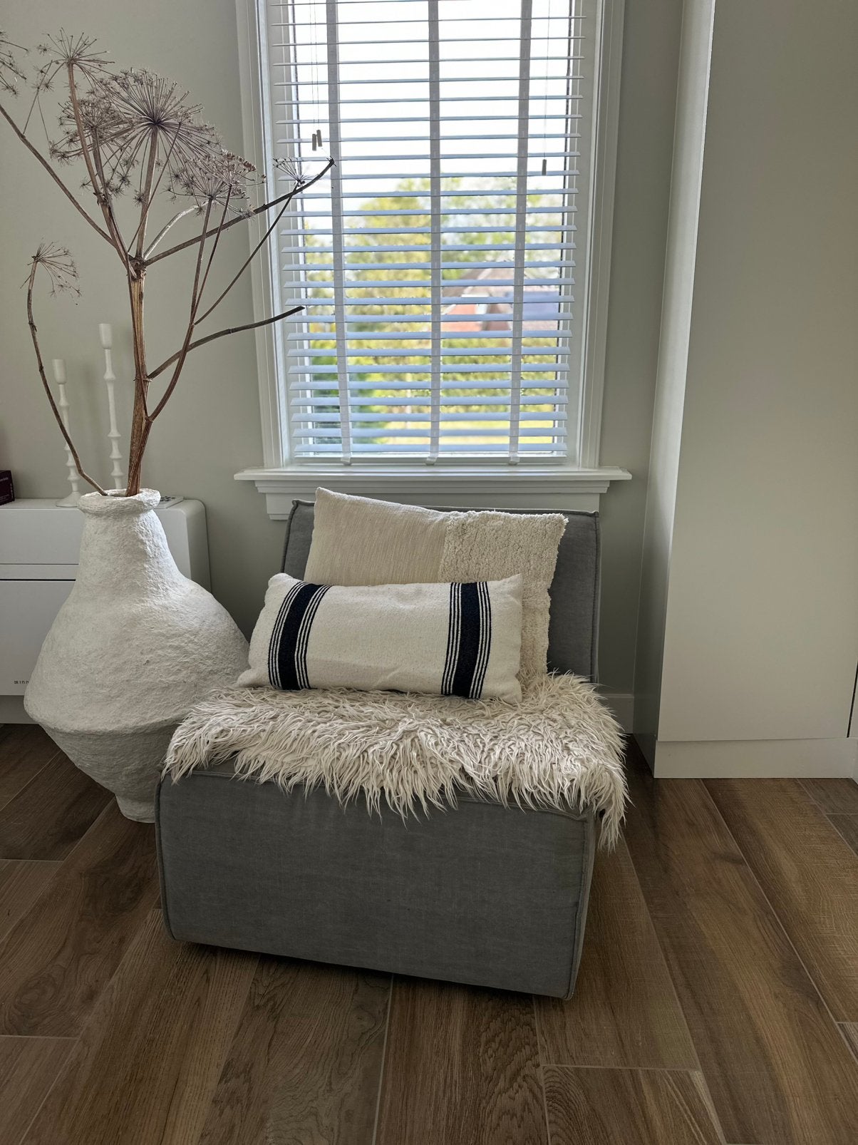 Fauteuil - zitelement lichtgrijs Baricci, Ophalen, Gebruikt, Eenpersoons, 75 tot 100 cm