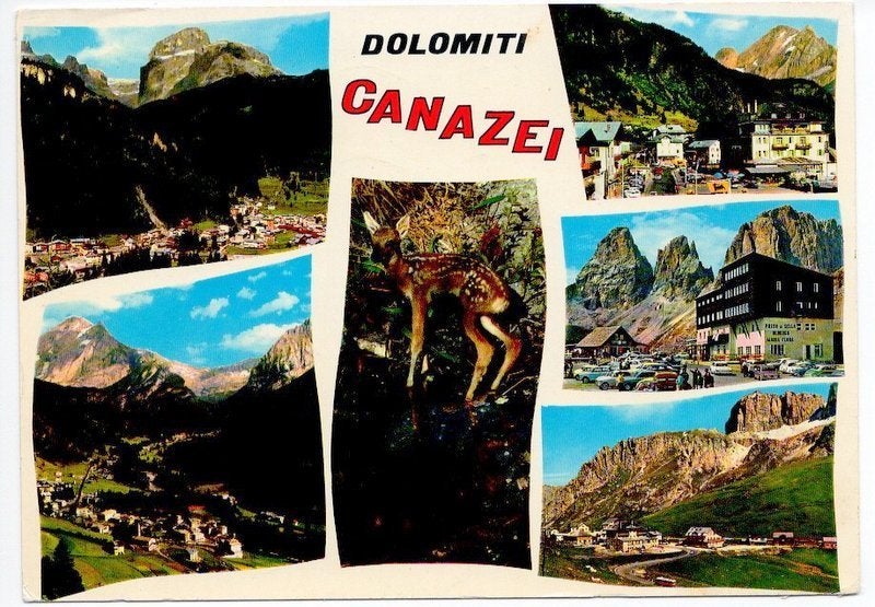Anischtkaart Dolomieten, Italie 1970 [4427]  [VeAnAn], Ophalen of Verzenden, 1960 tot 1980, Gelopen, Italië