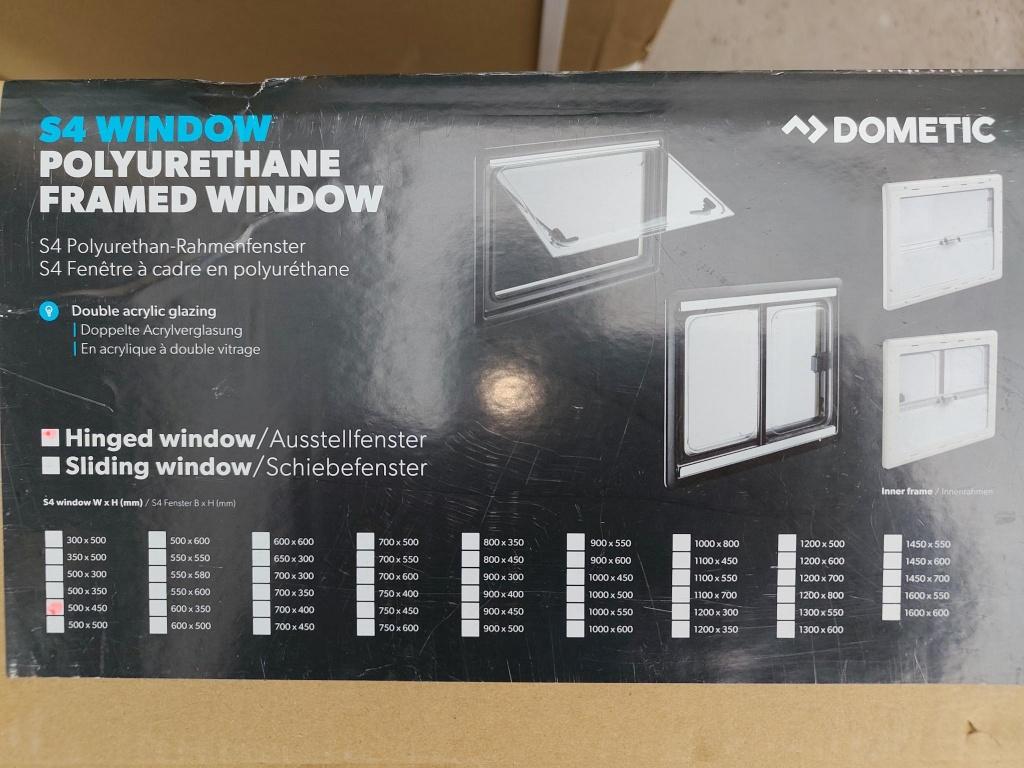 Dometic S4 klapraam 500 x 450 mm, Caravans en Kamperen, Caravan accessoires, Ophalen of Verzenden, Nieuw