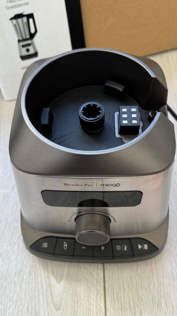 Miogo Blender Chauffant MBMC2 - Hot Blender/Soepmaker, Witgoed en Apparatuur, Blenders, Ophalen of Verzenden, Zo goed als nieuw