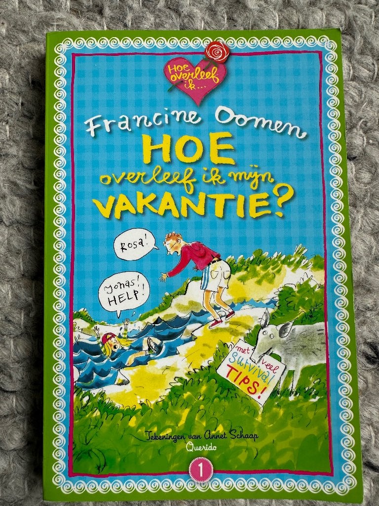 Francine Oomen - Hoe overleef ik mijn vakantie?, Francine Oomen, Ophalen of Verzenden, Zo goed als nieuw, Fictie