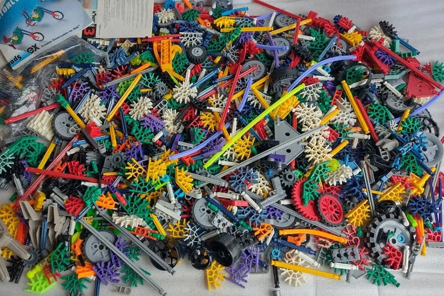 Flinke partij Knex, voor uren bouwplezier., Ophalen of Verzenden, Zo goed als nieuw, K'nex