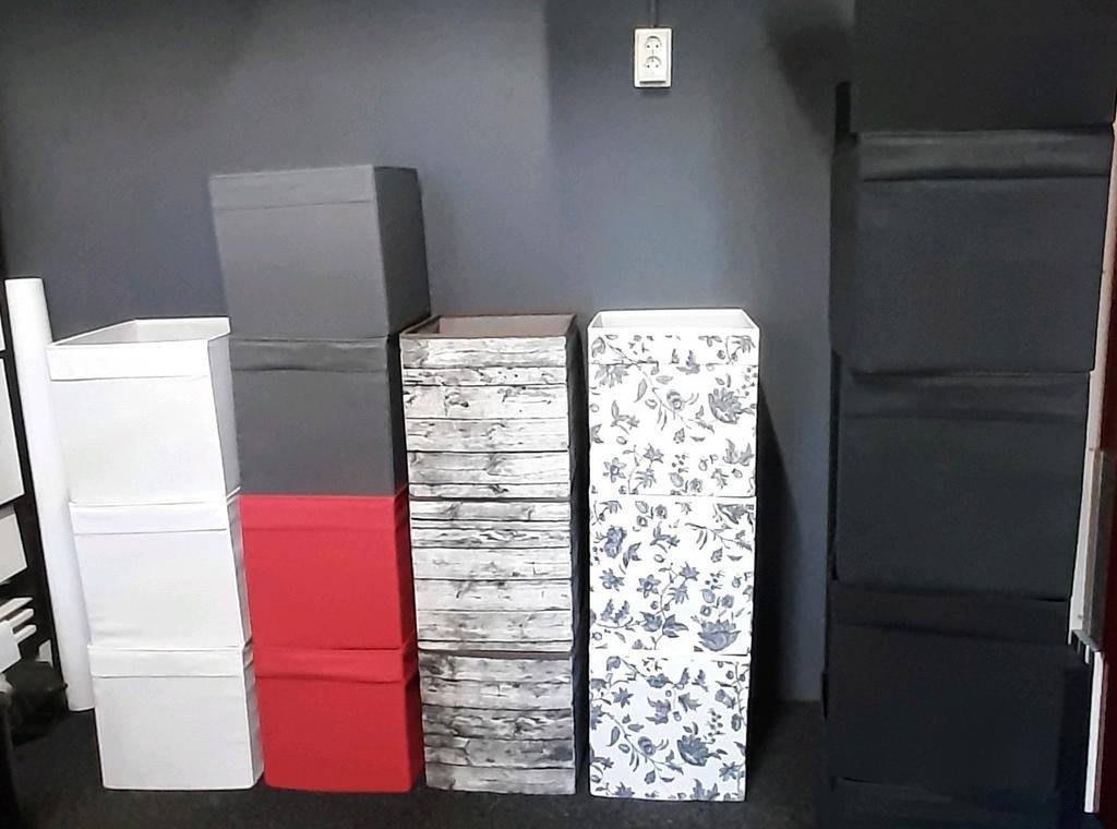 18 drona manden/ bakken voor ikea kallax Vakkenkast, Ophalen