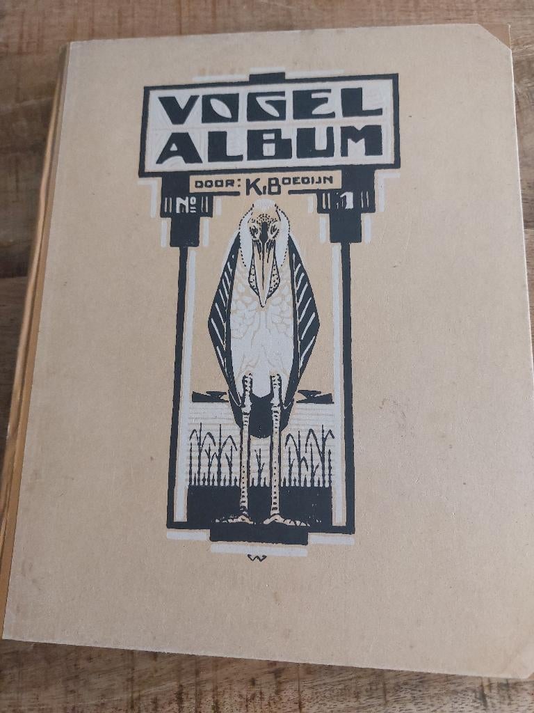 vogelalbum, Ophalen, Gelezen, K. Boedijn