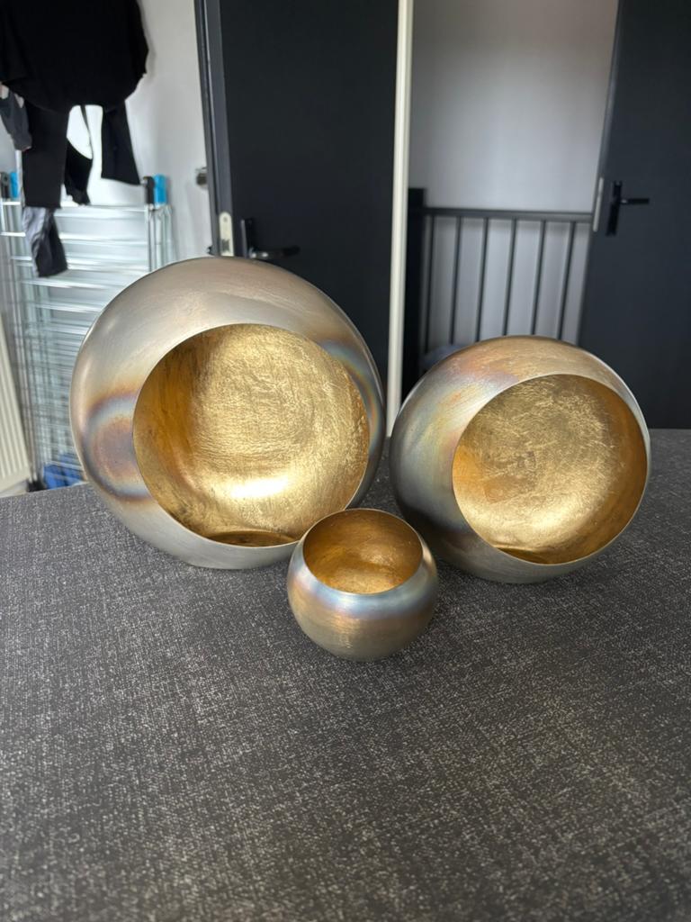 Candle Egg’s - Deko candle (3 stuks), Ophalen of Verzenden, Overige materialen