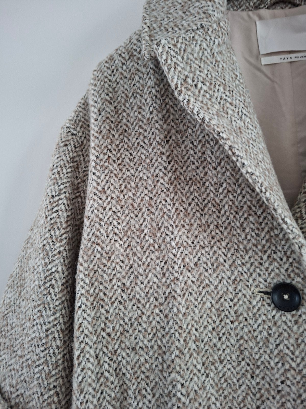 Yaya mantel mt M 3/4 mouw ware nieuwstaat!, Maat 38/40 (M), Overige kleuren, Ophalen of Verzenden, Zo goed als nieuw