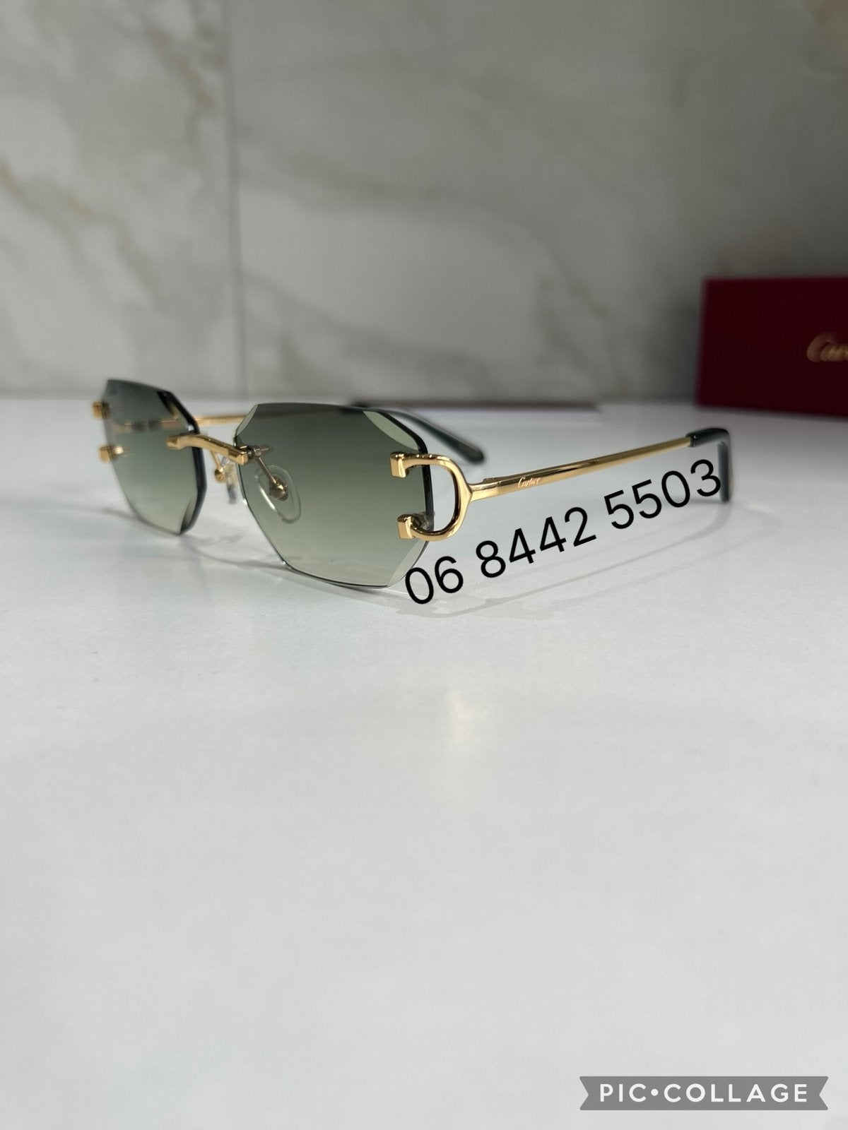 Cartier - bril zonnebril | 06 8442 5503, Sieraden, Tassen en Uiterlijk, Zonnebrillen en Brillen | Heren, Overige merken, Overige kleuren
