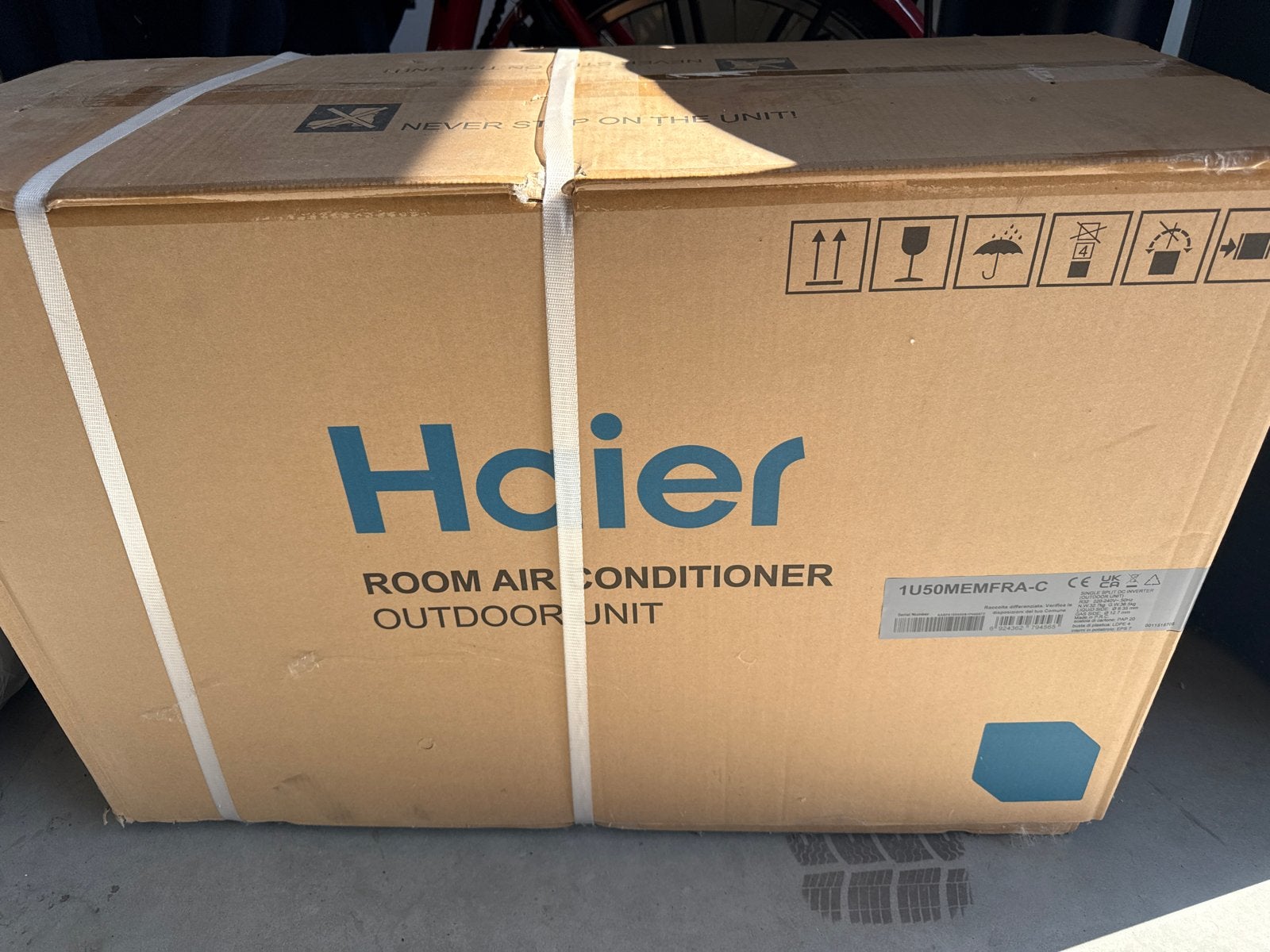 Haier 1U50MEMFRA-C Single Split DC Inverter Buitenunit R32, Witgoed en Apparatuur, Minder dan 60 m³, Nieuw, Ophalen of Verzenden