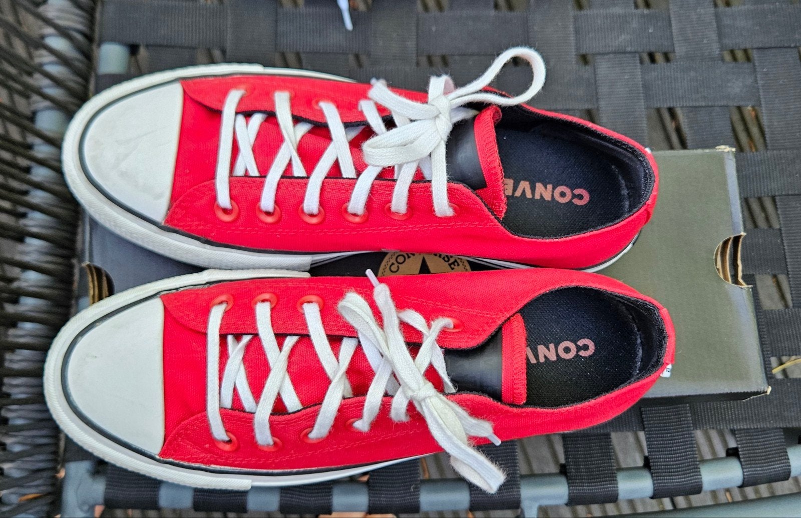 Converse All Stars maat 38 rood, Ophalen of Verzenden, Zo goed als nieuw, Rood, Sneakers of Gympen