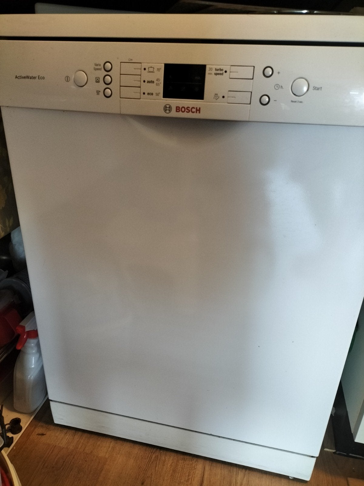 Vaatwaser Bosch, Ophalen, Gebruikt, 60 cm of meer, Minder dan 10 liter