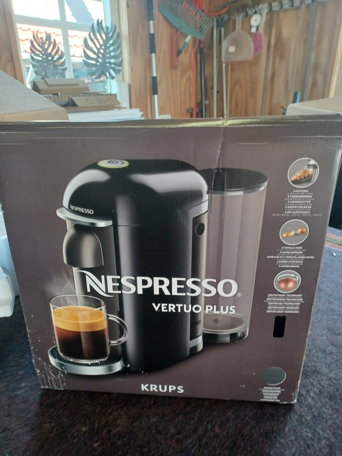 Nieuwe Nespresso Vertuo Plus koffiemachine in doos, Ophalen of Verzenden