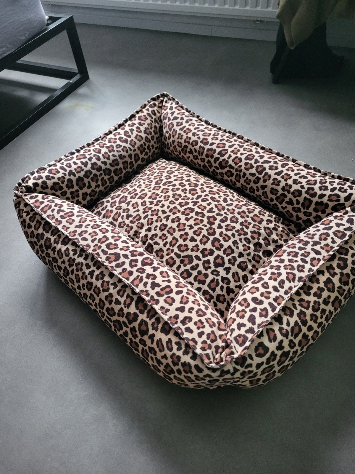 hondenmand Lex en Max panterprint 80 x 60, Ophalen, Zo goed als nieuw, Overige