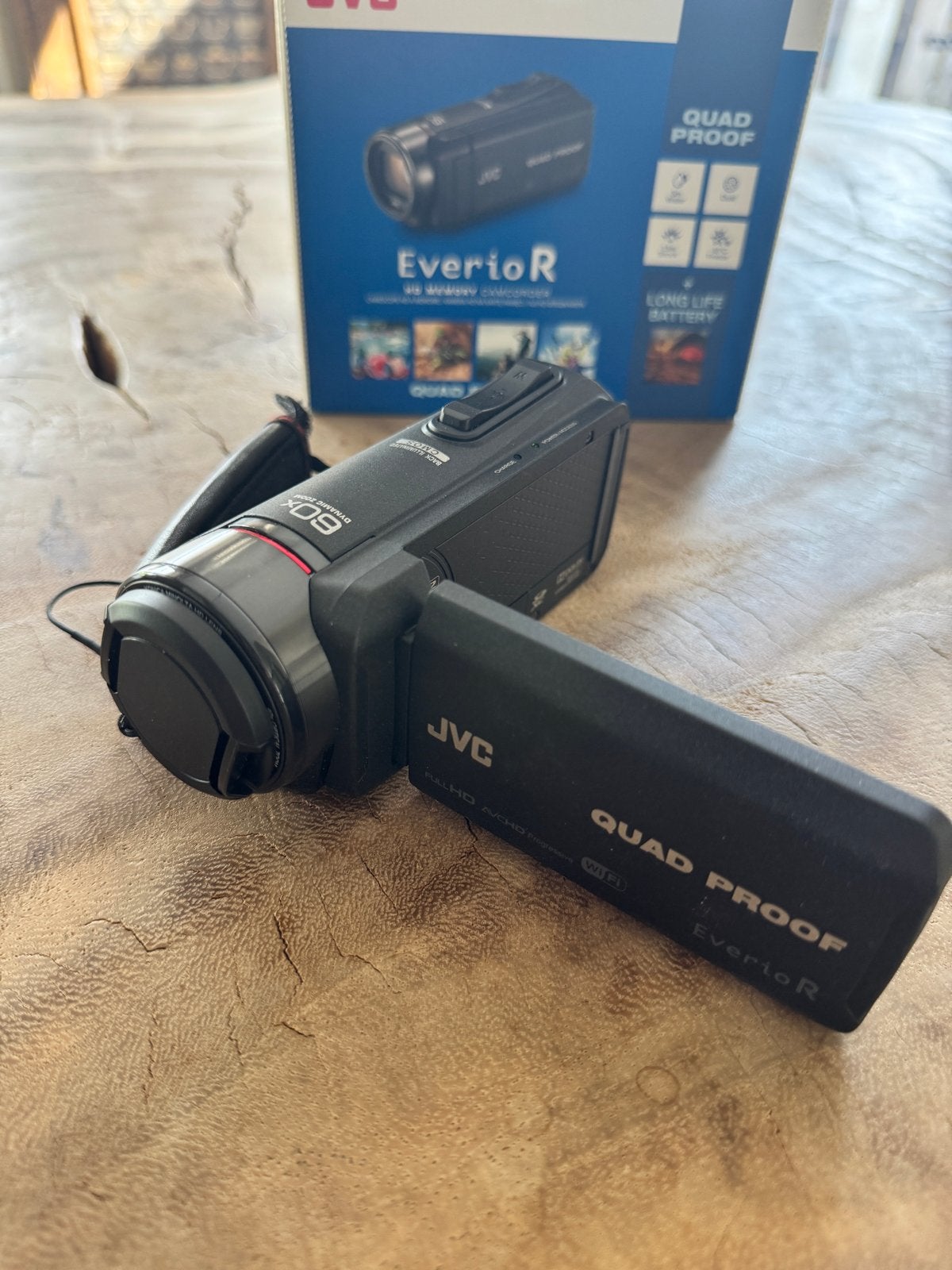 JVC Everio R GZ-RX625BE Full HD Camcorder - Zo goed als nieu, JVC, 20x of meer, Overige soorten, Ophalen of Verzenden