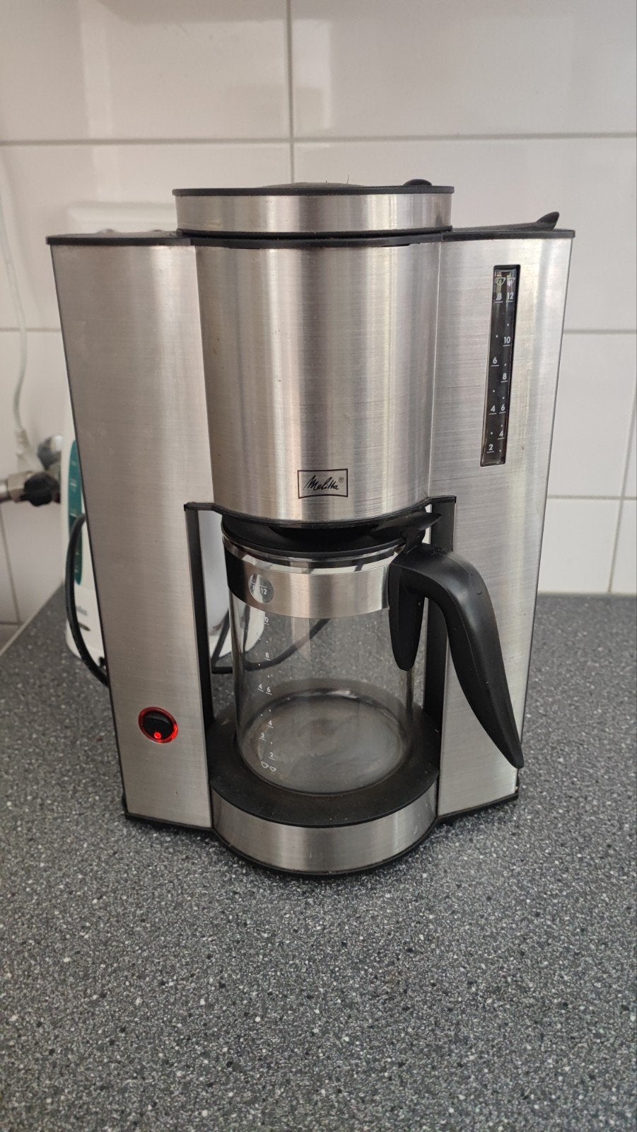 Melitta type:M808 Koffiezetapparaat, Gebruikt, 10 kopjes of meer, Koffiemachine, Gemalen koffie